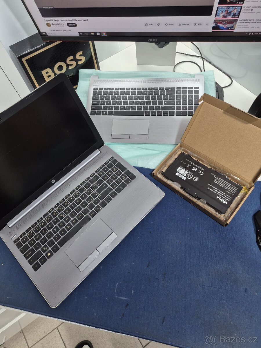 NTB ÚPLNĚ NOVÝ PALMREST, BATERIE / ZÁRUKA / WIN 11 - 2