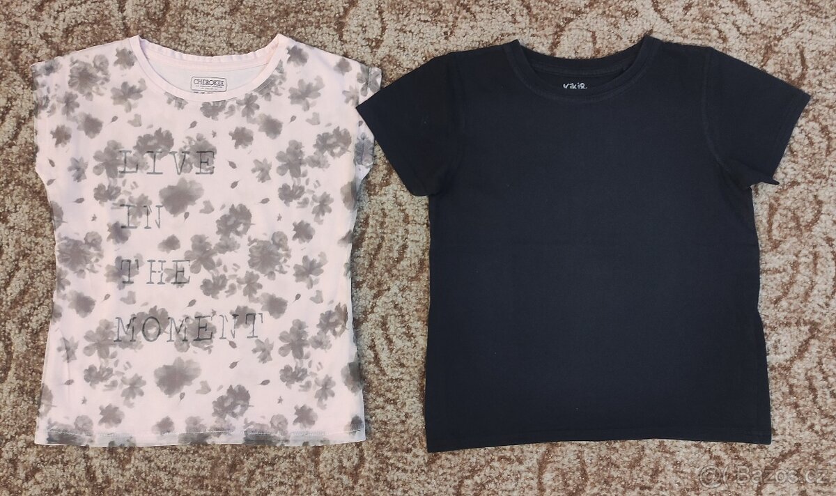 Dívčí trička vel. 116 - 146 - 2