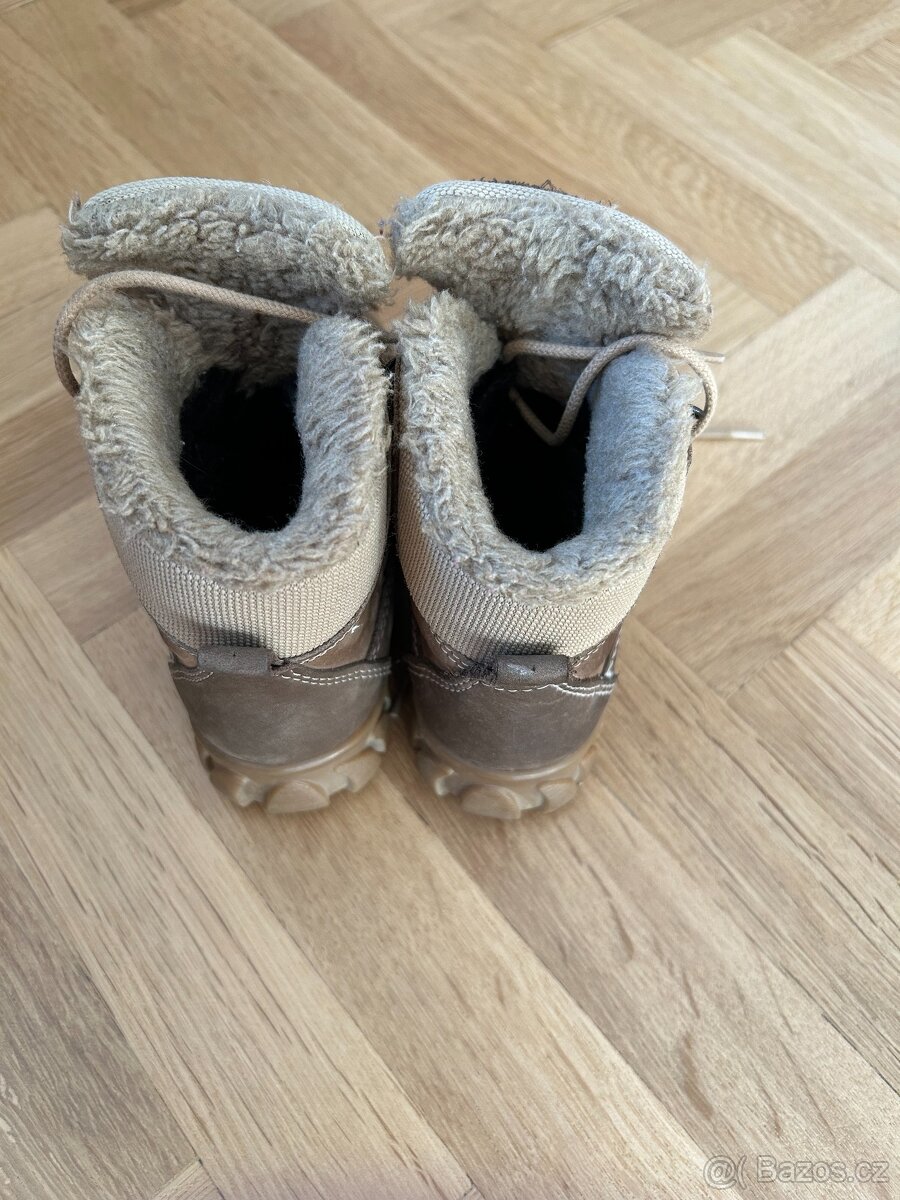 Dětské kožené zimní boty Fare č. 25 - 2