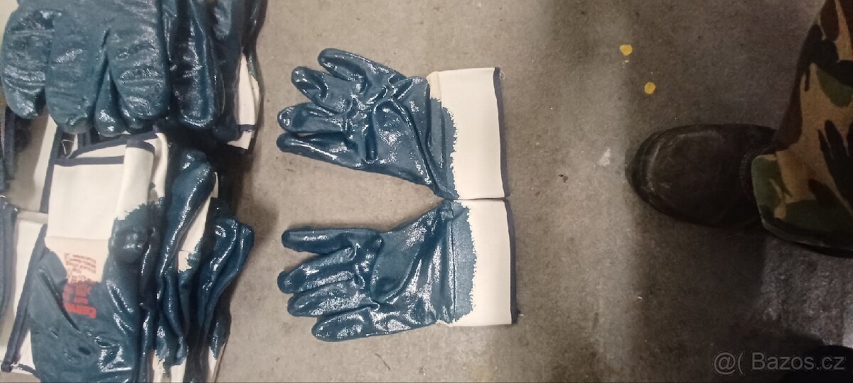 Pogumované pracovní rukavice - 2