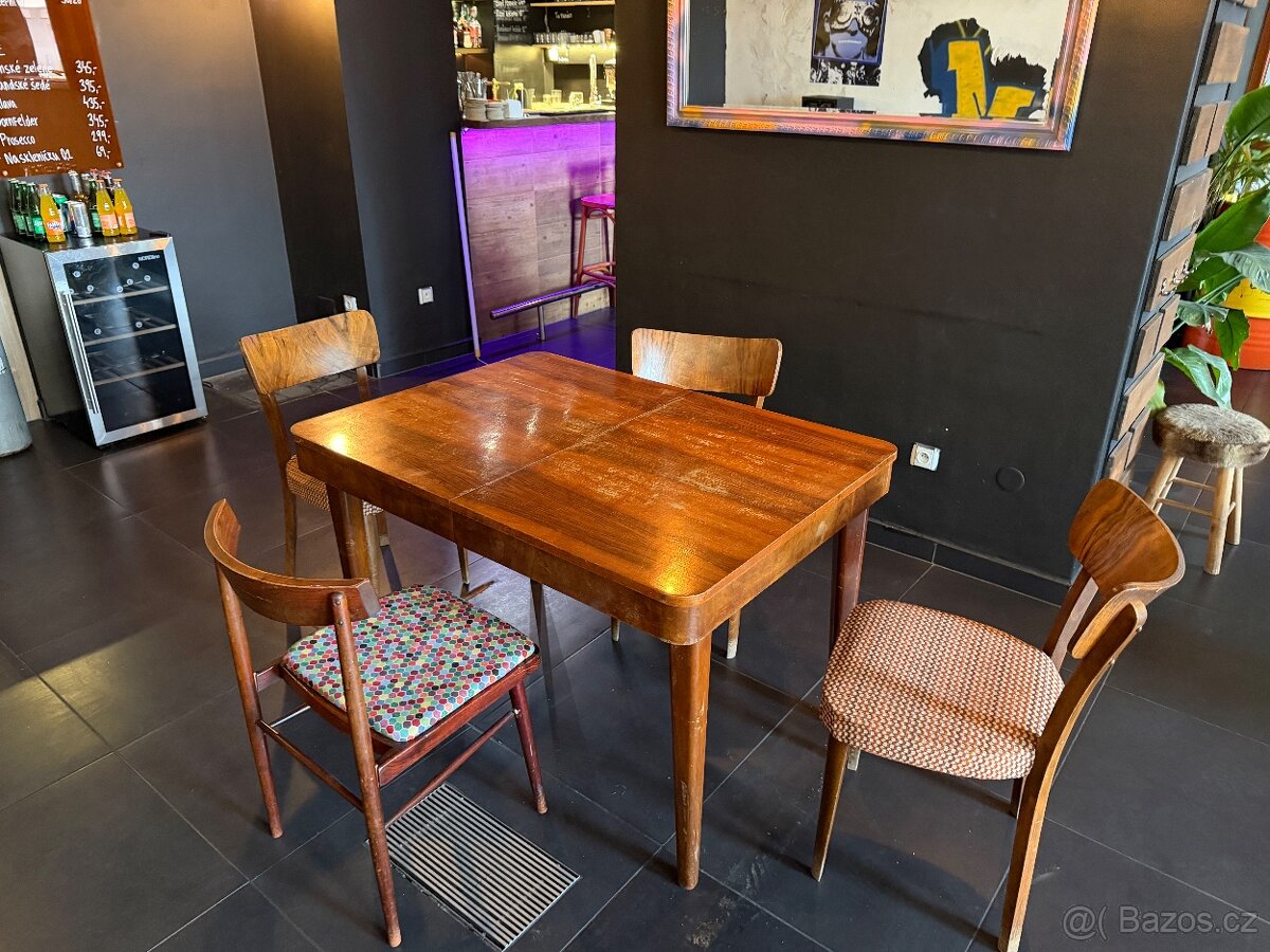 Retro rozkládací stůl - 2