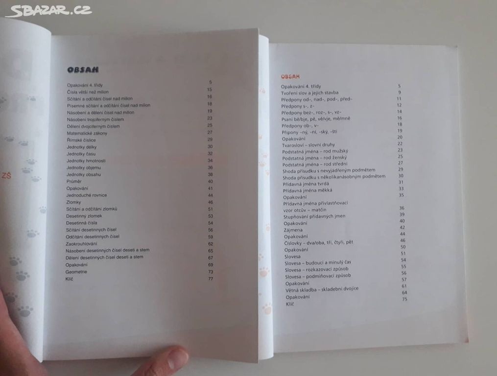 Procvičovací knihy pro žáky 1. stupně - 2