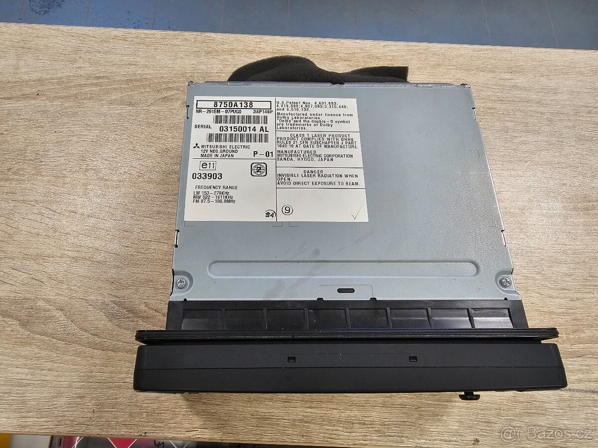 Radio Peugeot 4007, C-Crosser, Outlander - 2