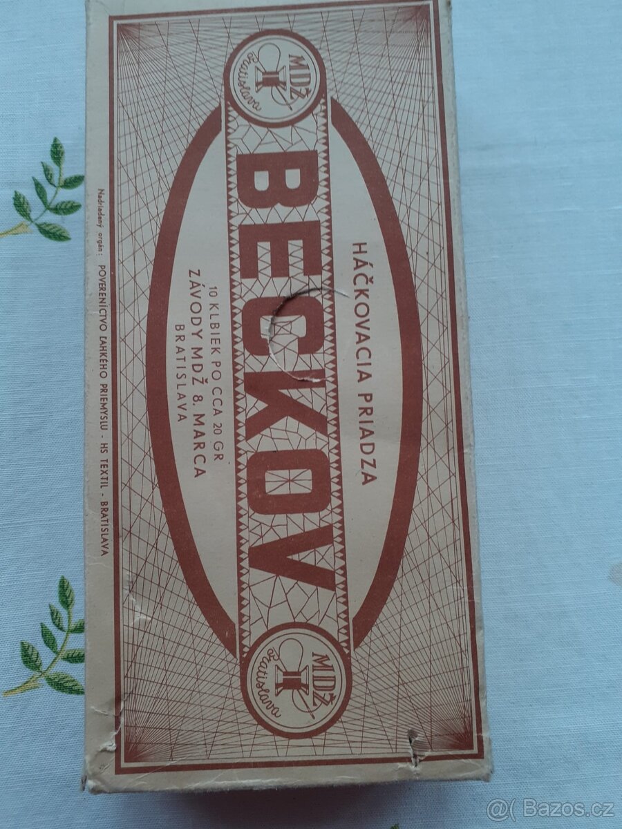 Háčkovací příze Beckov - 2