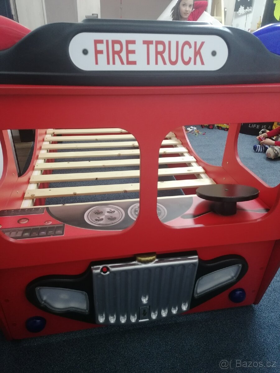 Postel hasičské auto - 2