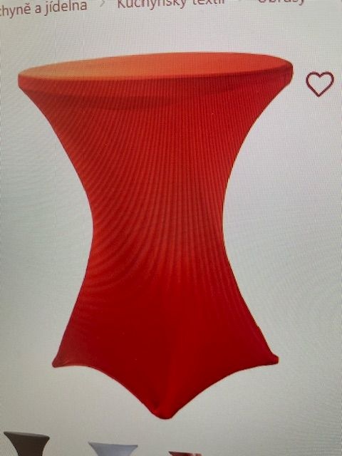 Elastický ubrus na catering stůl - 2