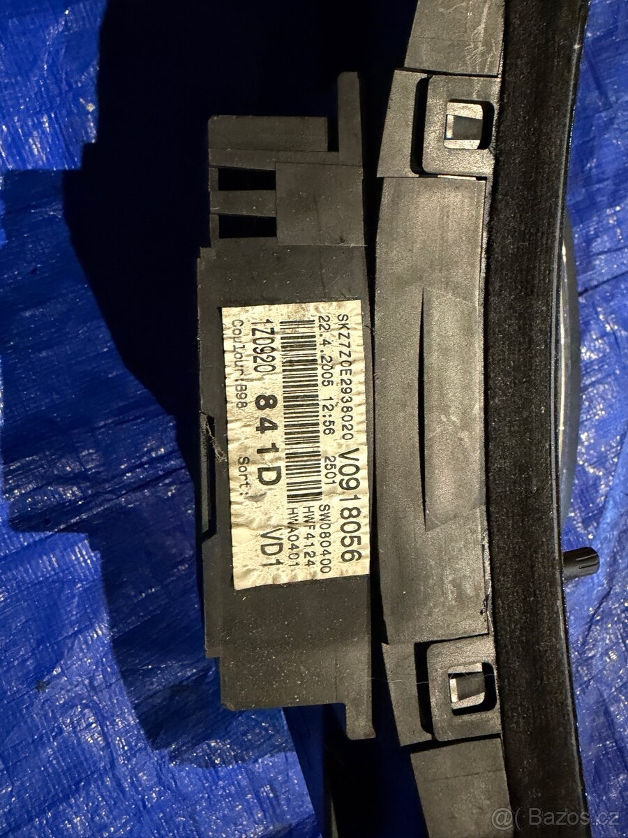 Budíky Octavia 2 - 2