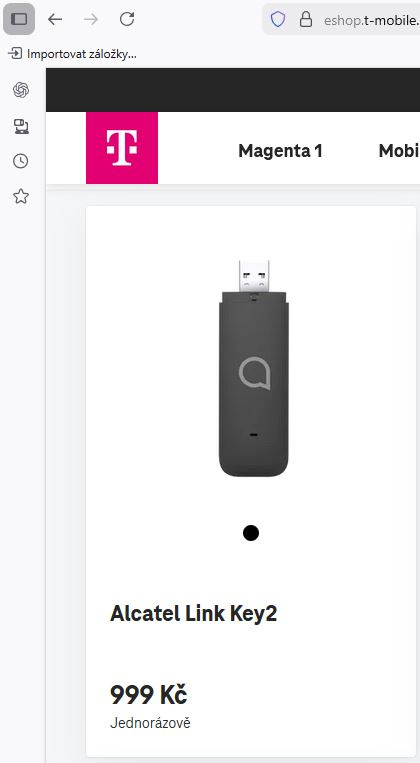 USB LTE/3G modem T-Mobile (na datovou SIM kartu) - 2