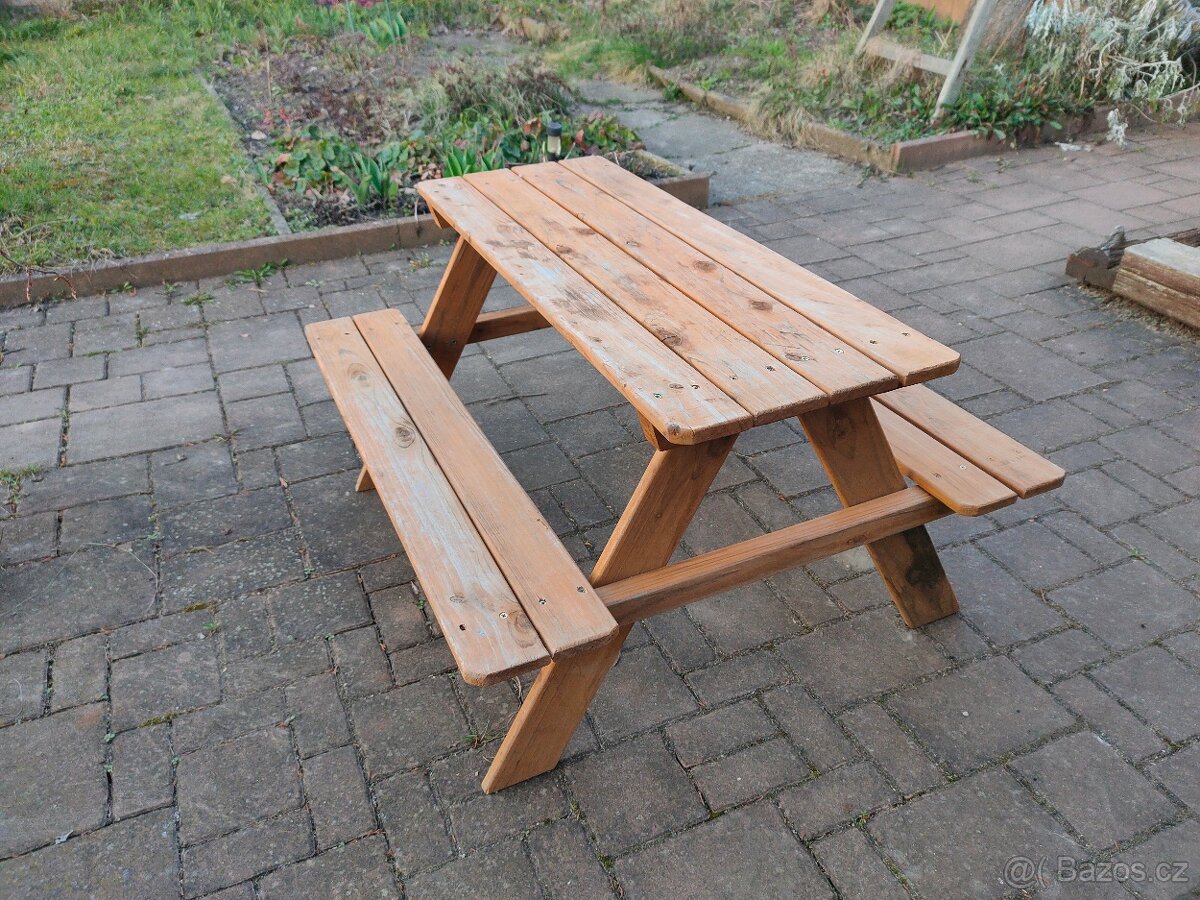 Dětský zahradní set, sezení - 2