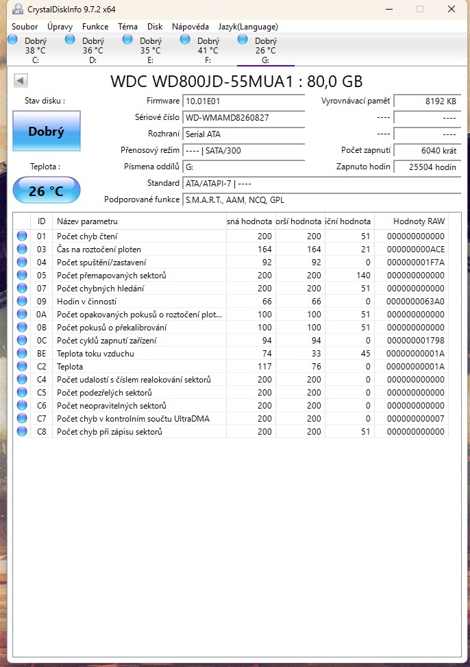 HDD WD 80GB - 2