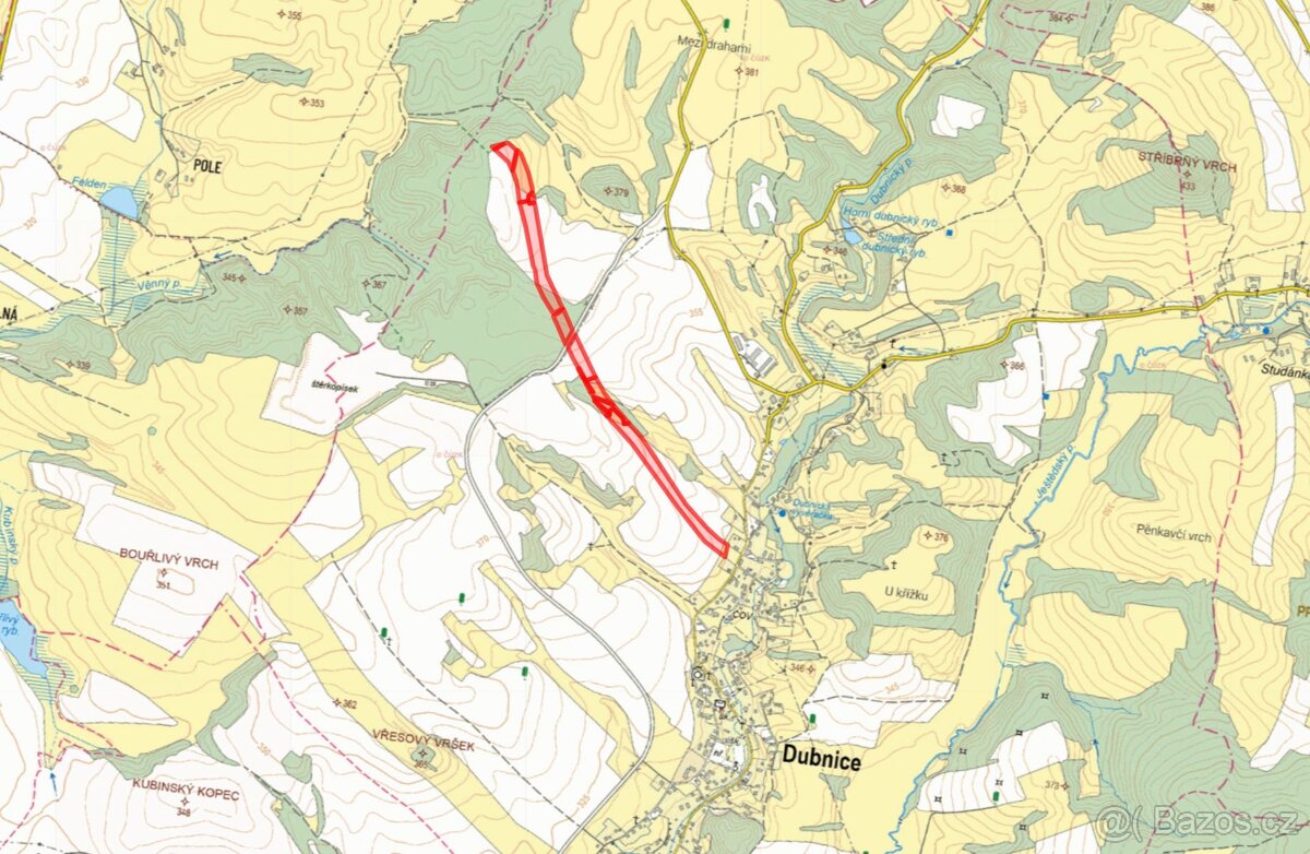 Zemědělská půda, prodej, Dubnice, Česká Lípa - 2