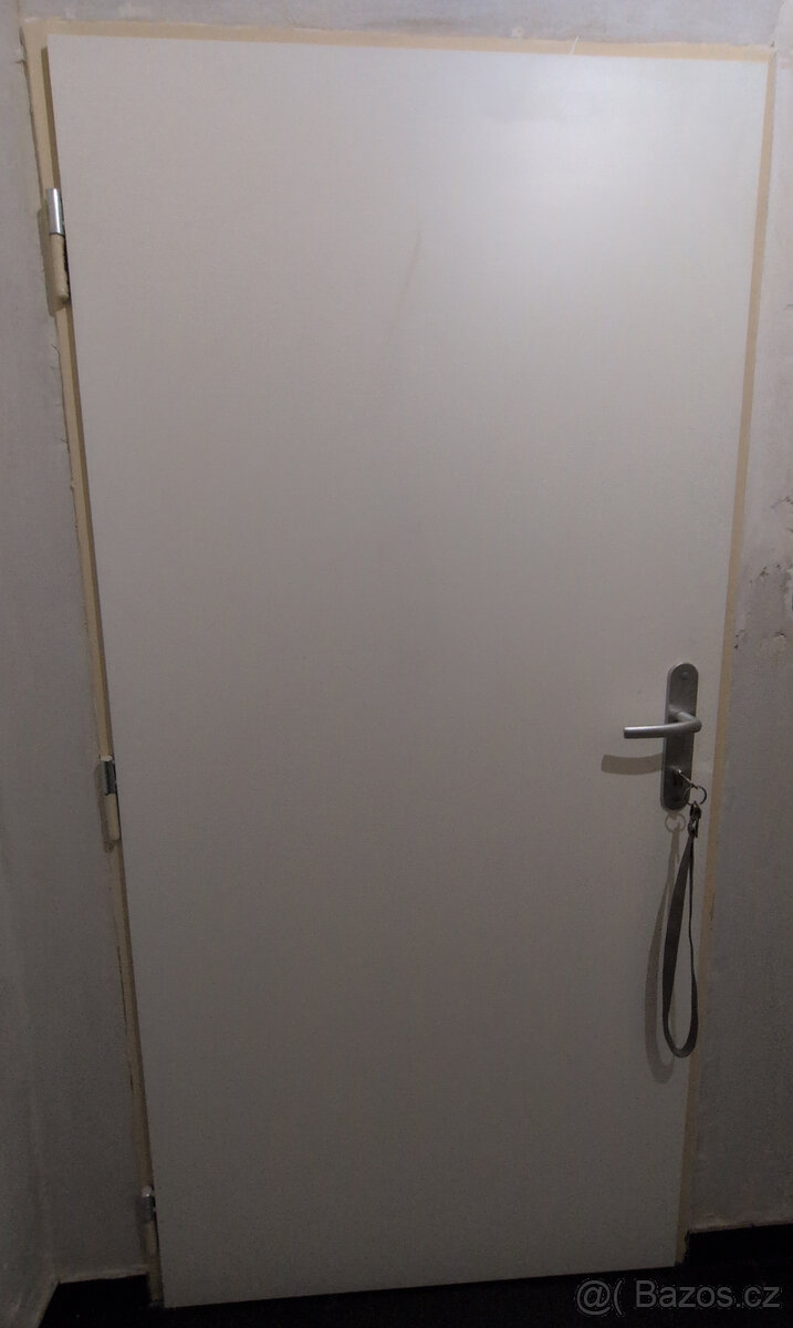 Vchodove dvere do bytu, leve, 90cm - 2