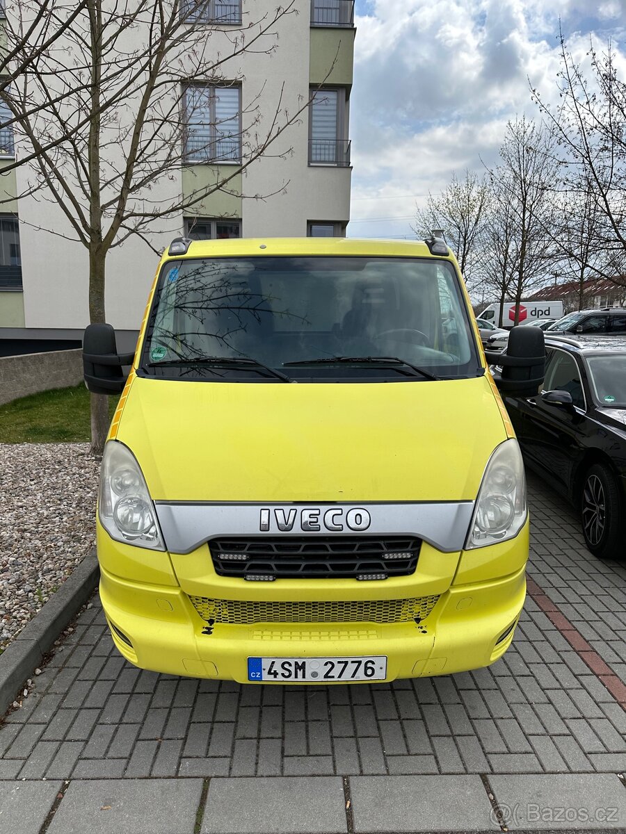 Iveco Daily 3,5t odtahovka, naviják, NOVÁ STK