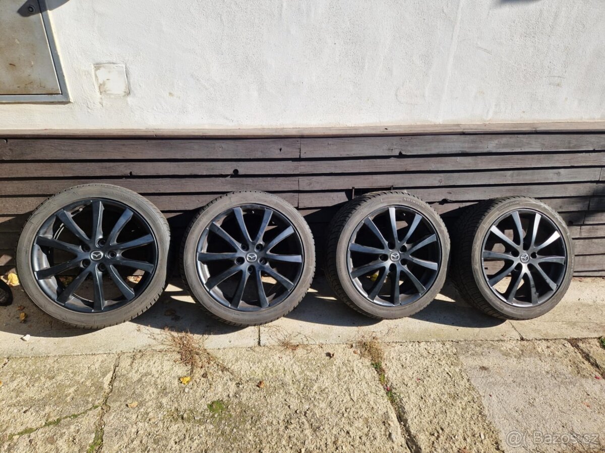 Kompletní kola Mazda 3 – alu disky + celoroční pneumatiky - 2