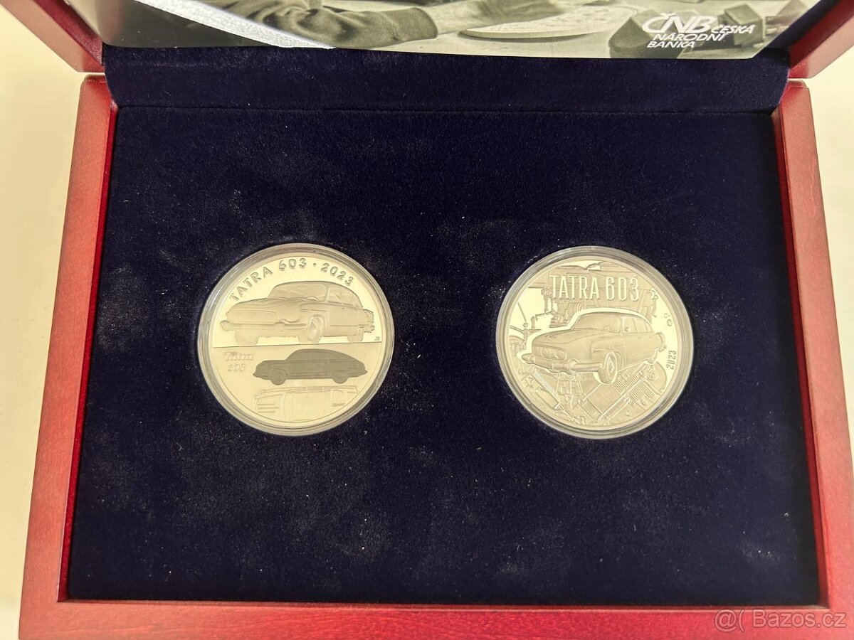 Sada Tatra 600 a Tatra 603 medaile - 2