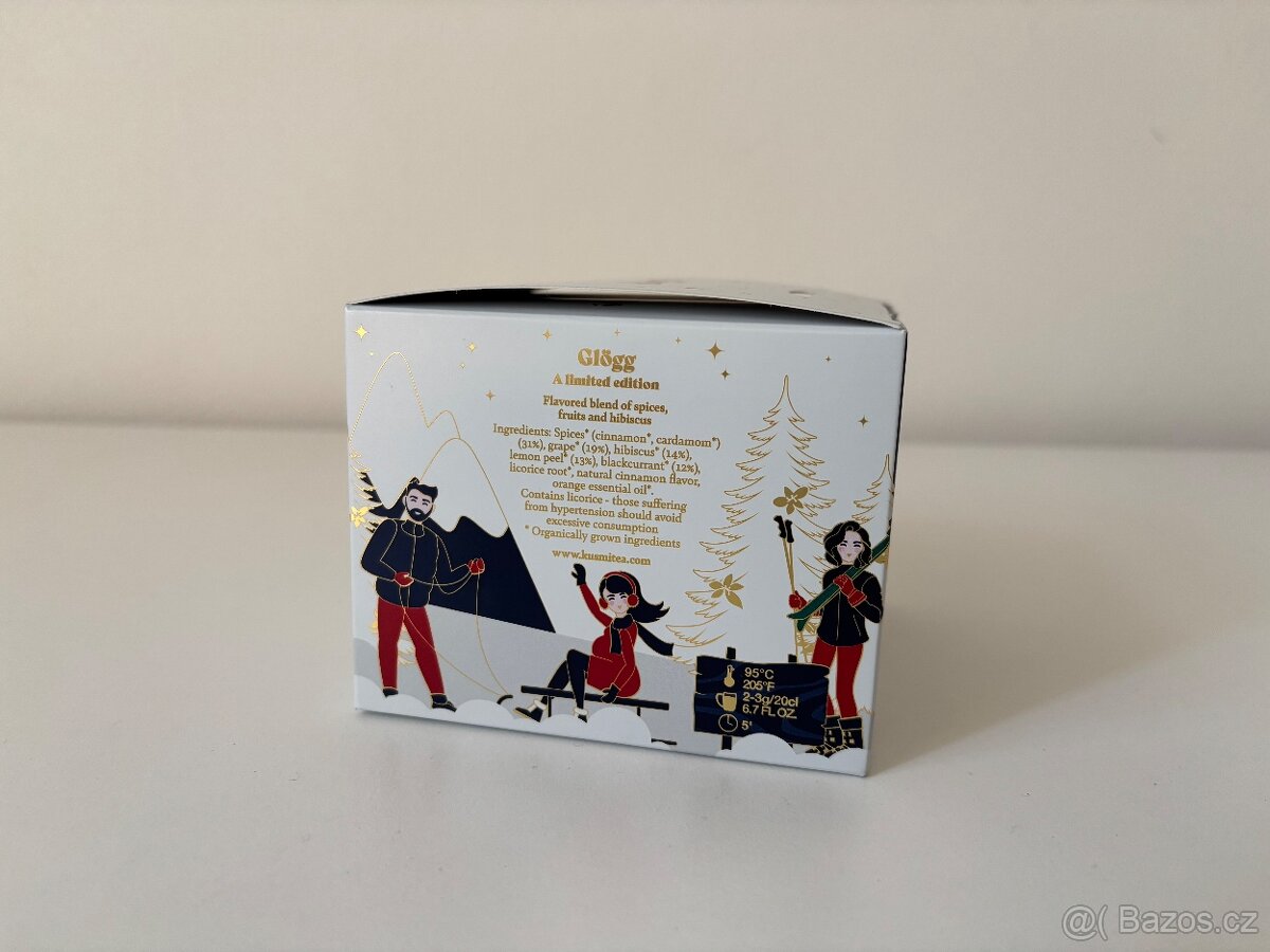 Kusmi Tea - limitovaná edice vánočního ovocného čaje Glogg - 2