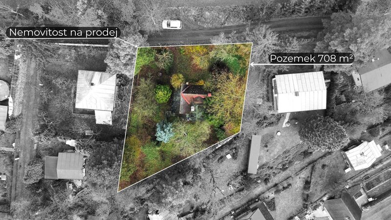 Rekreační chata 65 m² na pozemku 708 m² – Hluchov - 2