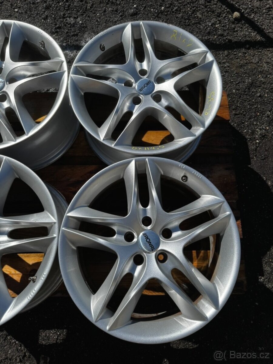 Alu kola, disky r18 5x114,3 Ronal - 2