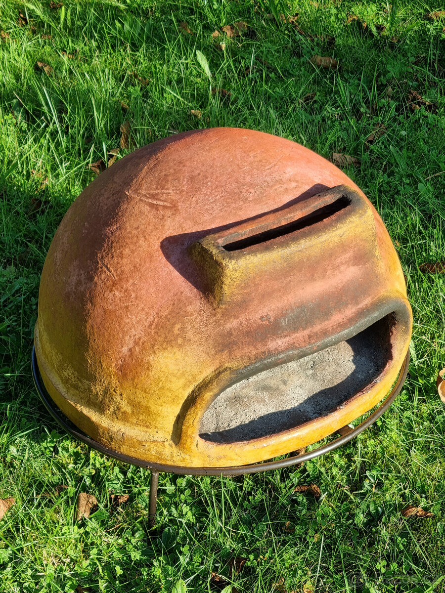 Kamenná pec Luca Toscana 52/44 cm ruční výroba - 2