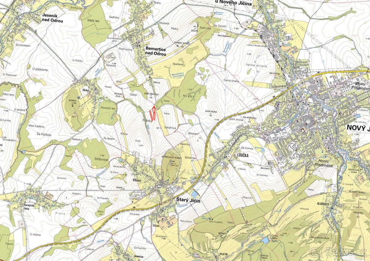 Zemědělská půda, prodej, Vlčnov, Starý Jičín, Nový Jičín - 2