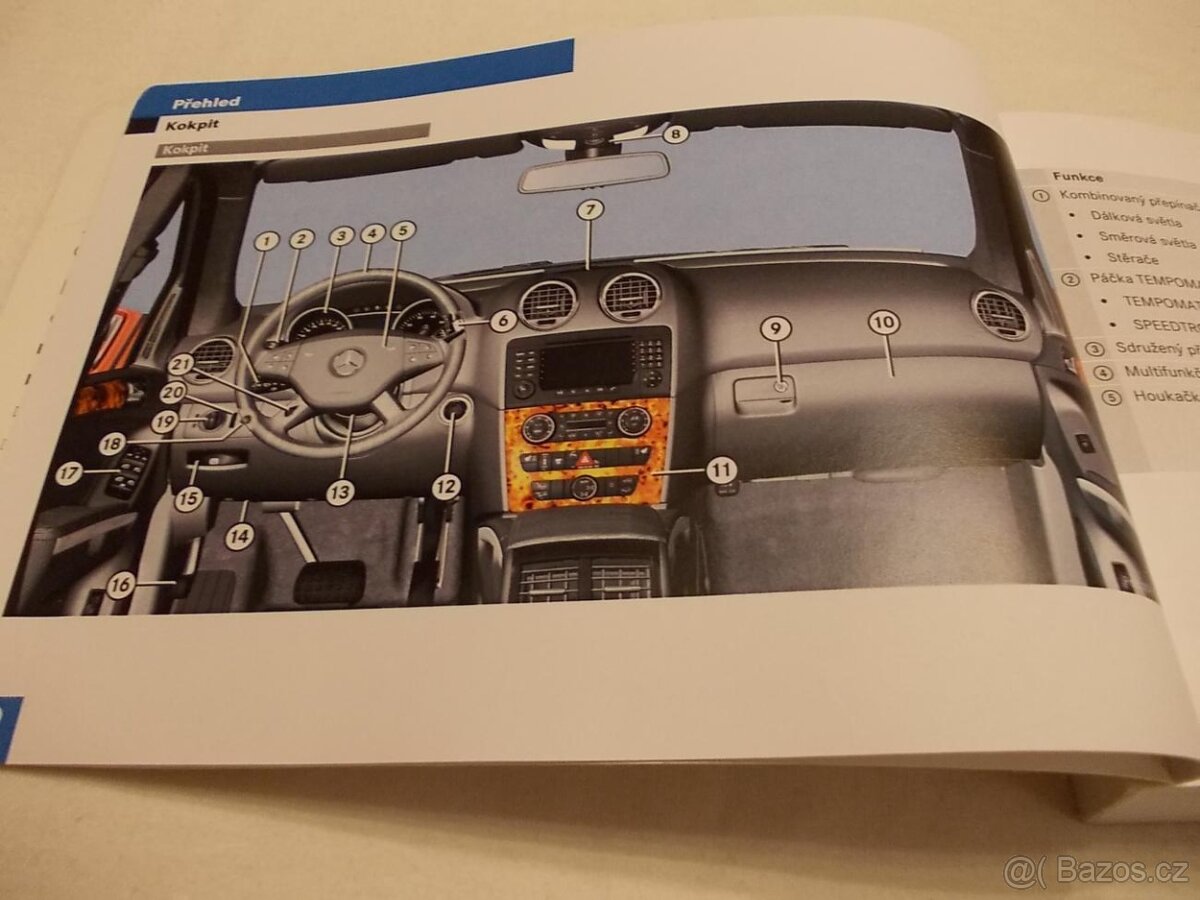 Mercedes třída M - ML W164 - CZ manuály - 2