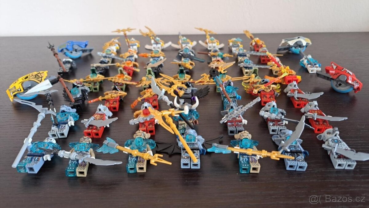 🔥🧊 Lego Maxi sada CHIMA figurek - přes 50ks 💧☁️ - 2