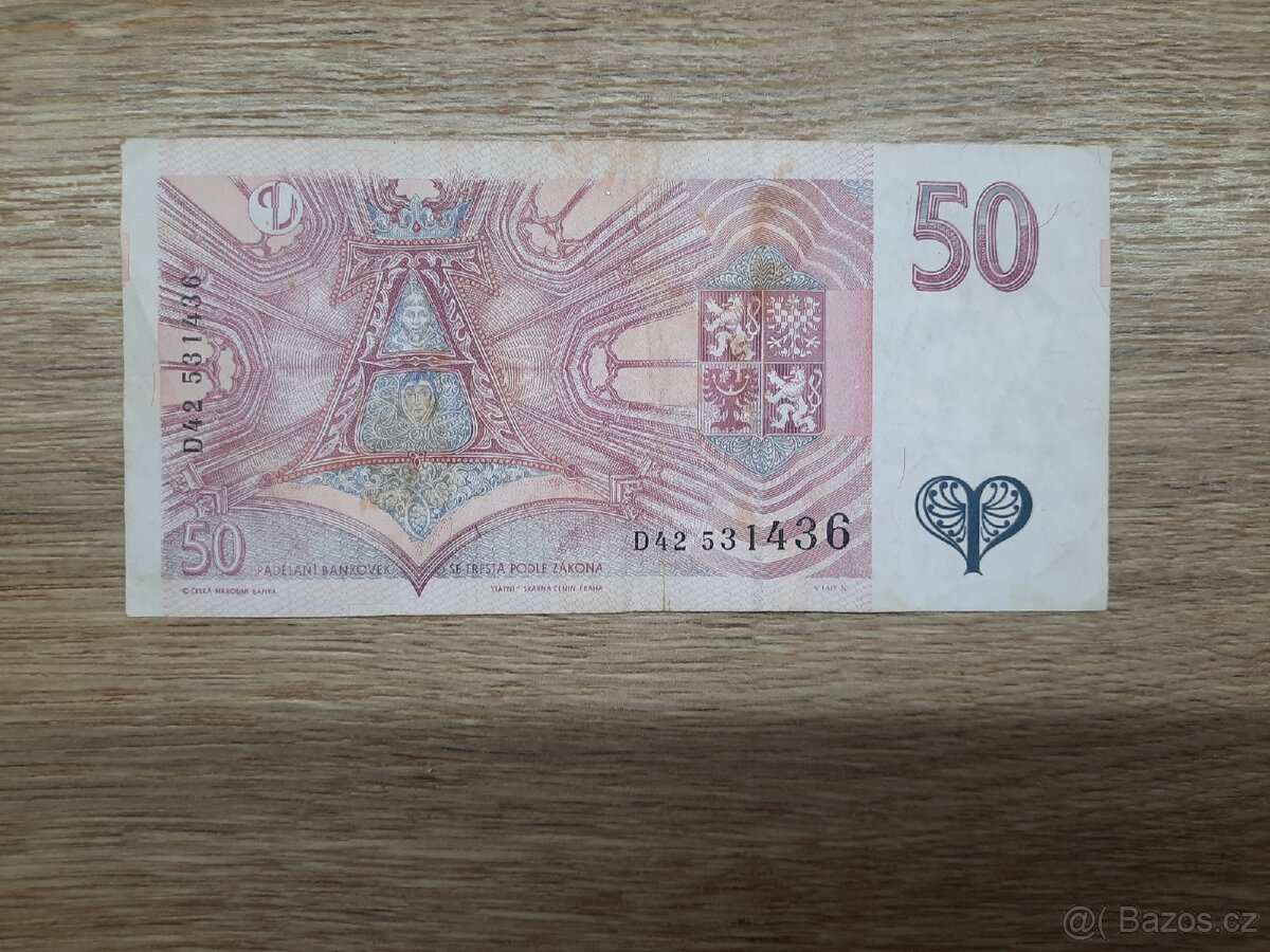 50 Kč 1997 - 2