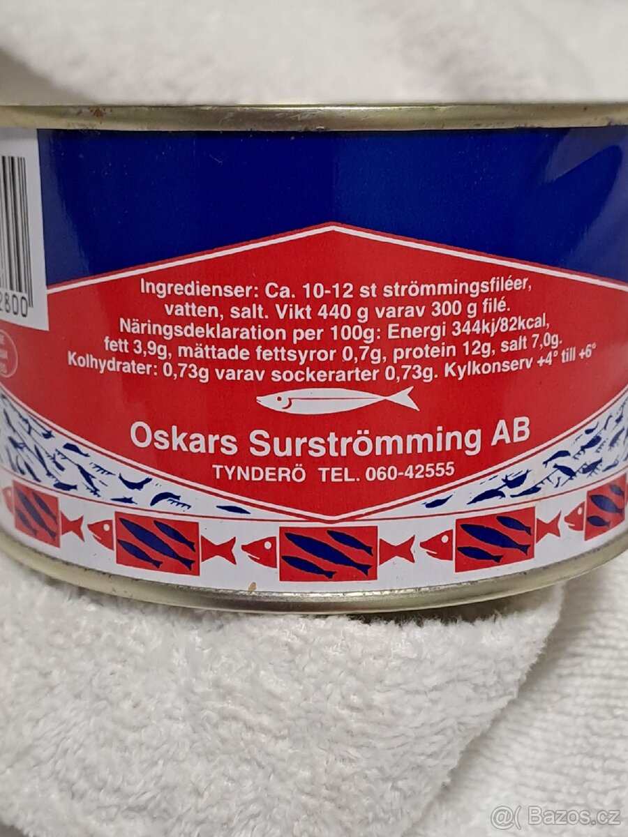 SURSTRÖMMING rybičky - 2