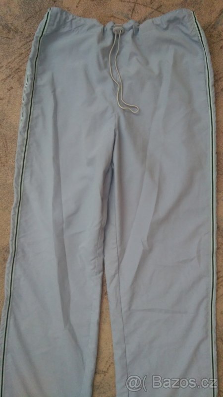 Světlé plátěné kalhoty - 2