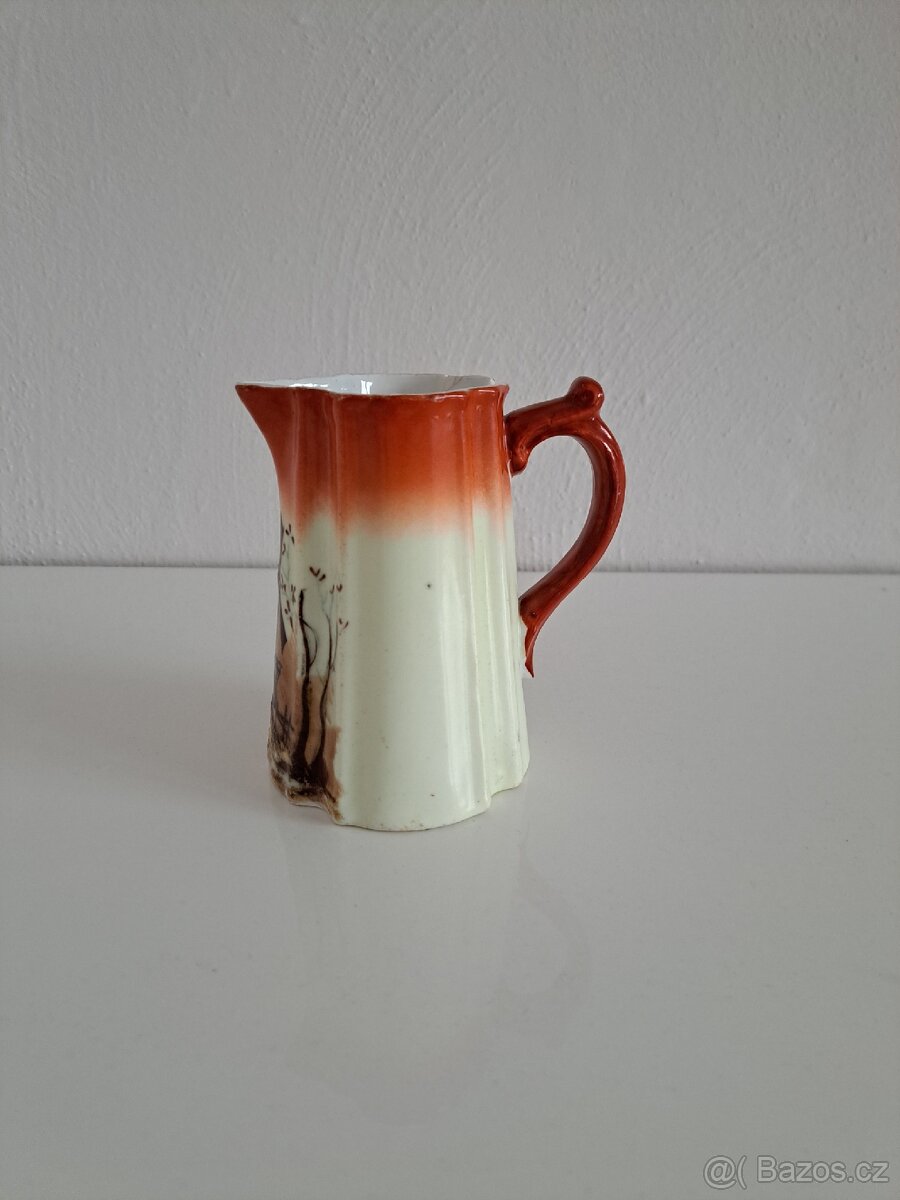 Starý keramický džbánek / mléčenka - 2