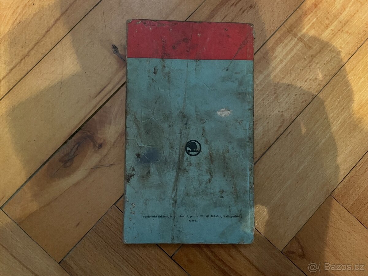 Návod k obsluze Octavia super 1961 - 2