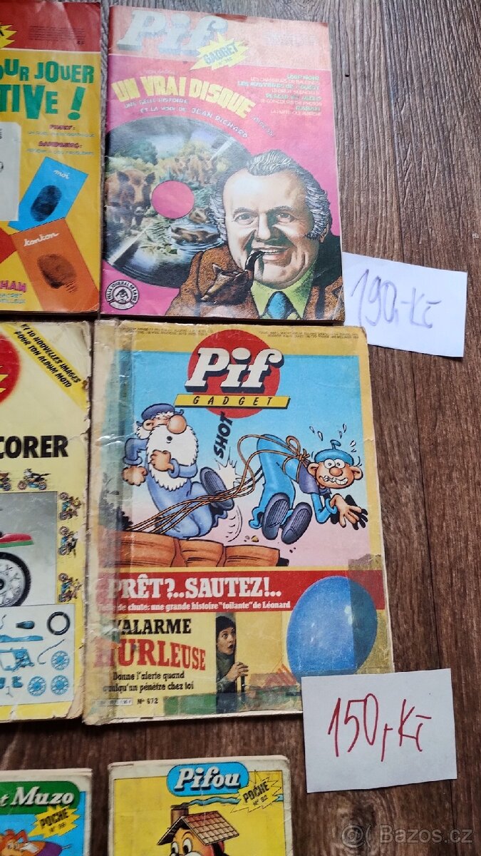 Pif-časopisy 6 kusů - 2