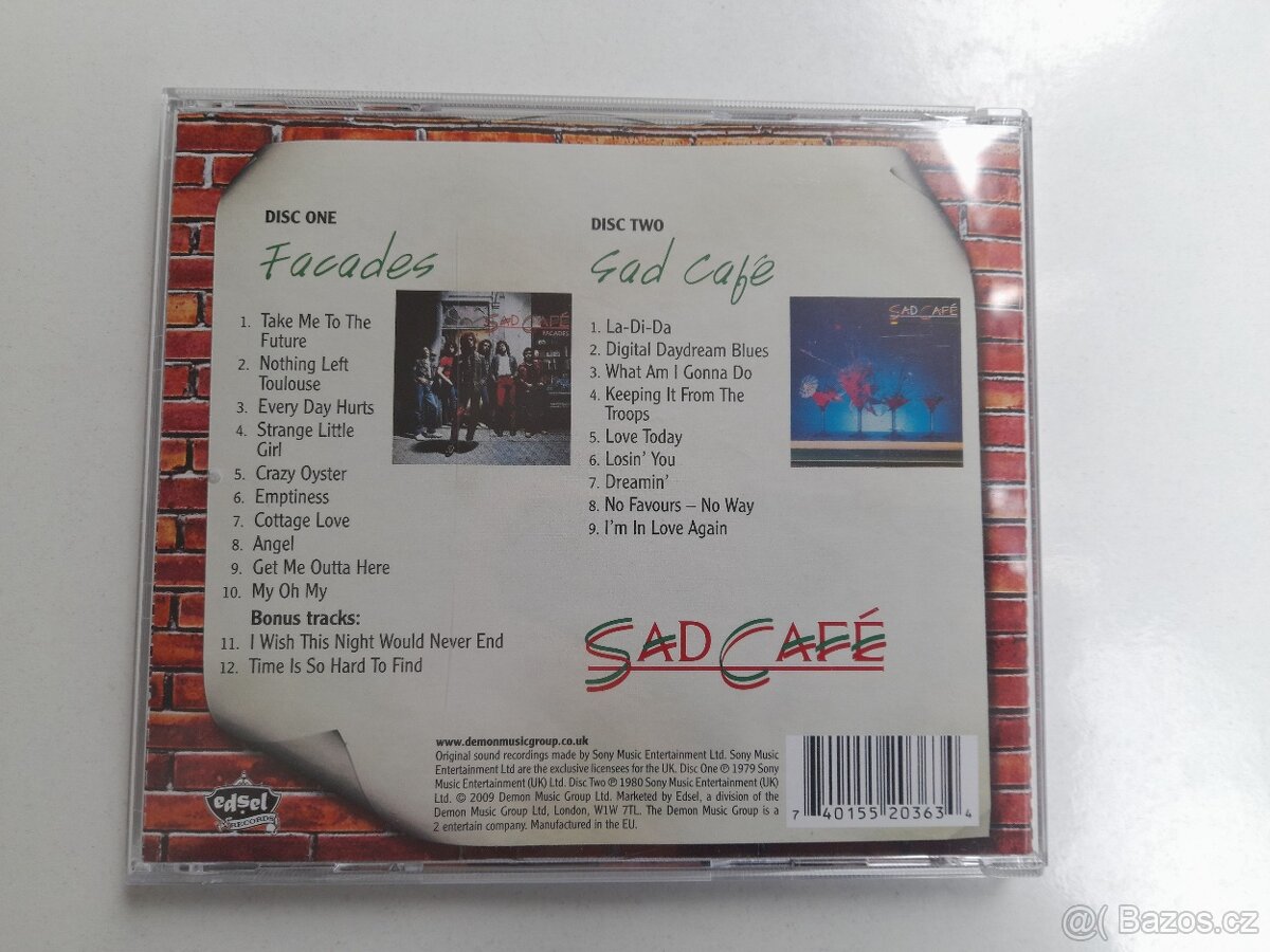 2CD Sad Café: Facades + Sad Café - 2