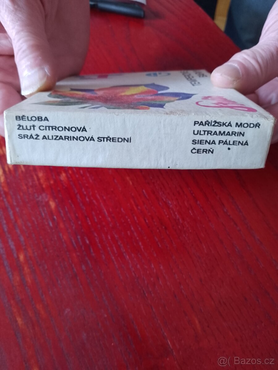 Retro temperové barvy - 2