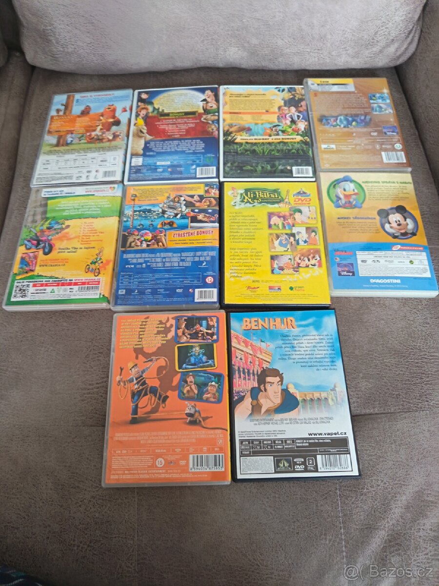 DVD - originál pohádky - 2