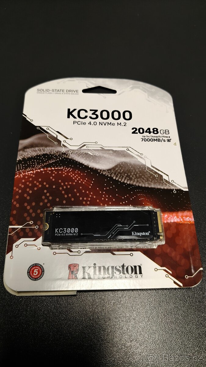 Kingston KC3000 2TB ssd - 2
