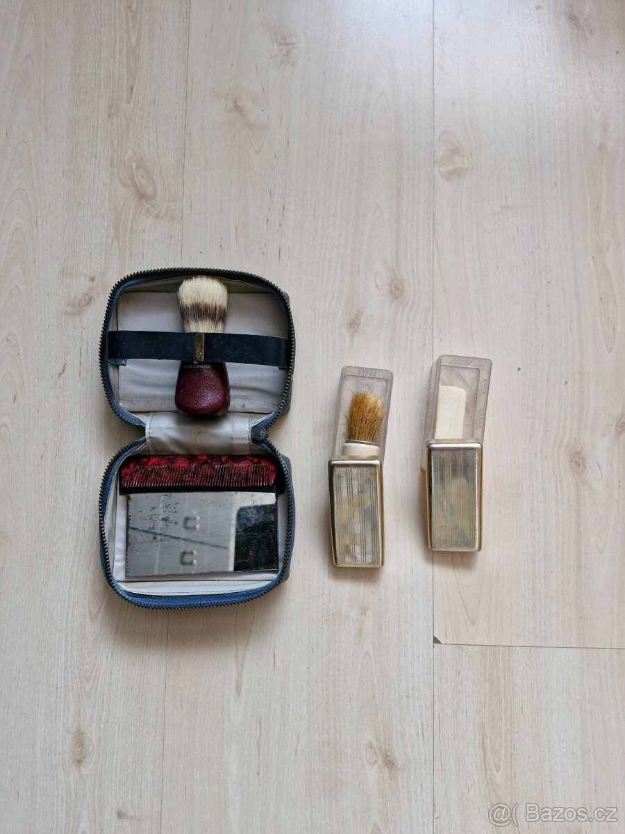 retro holicí souprava - 2