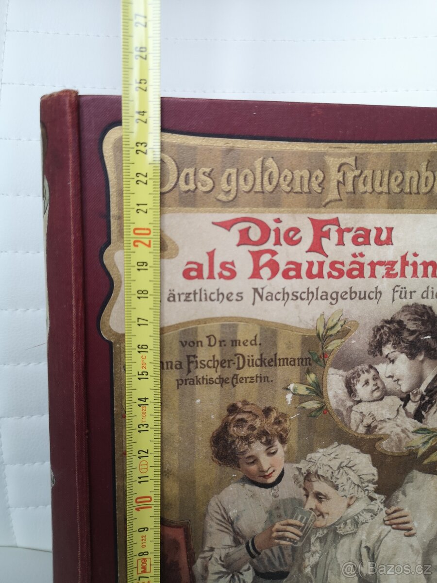 Starožitná kniha, lékařská příručka - 2