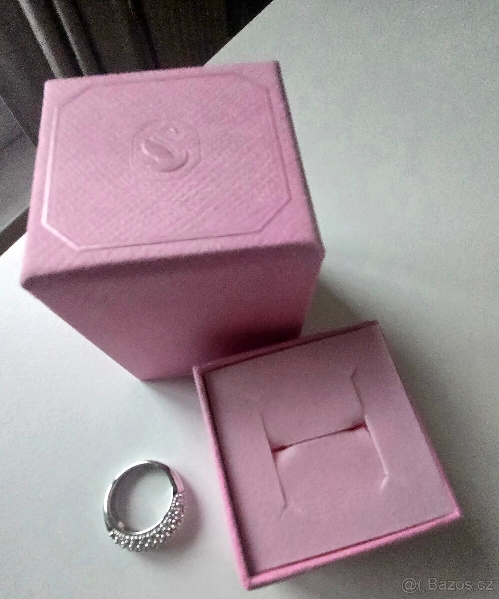 Swarovski prsten vel. 55 - 2