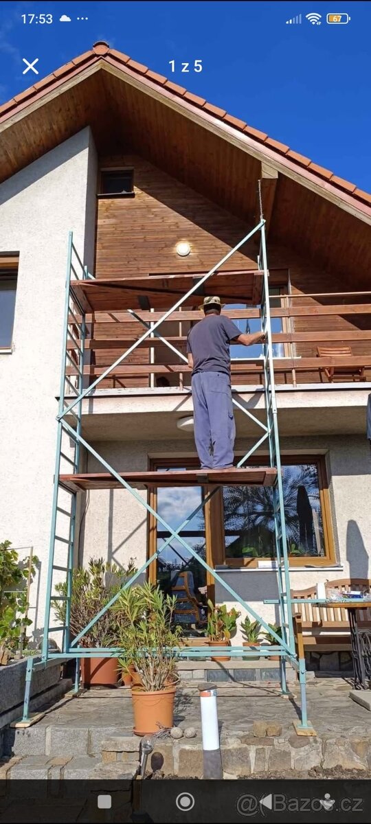 pracovní věž-lešení eurosolo S7 - 2