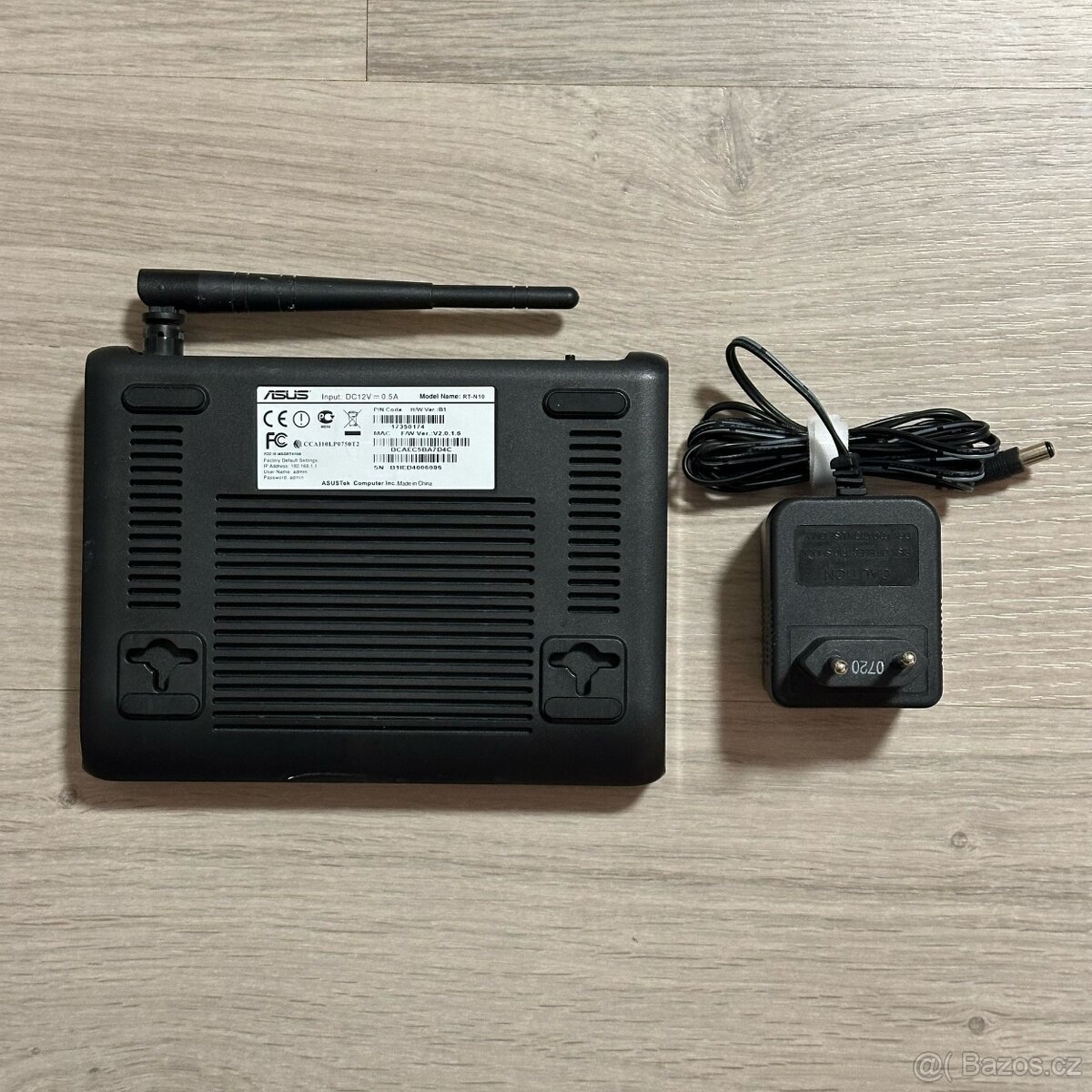 WiFi router ASUS RT-N10 150Mb, 4x LAN, 1x WAN - 2