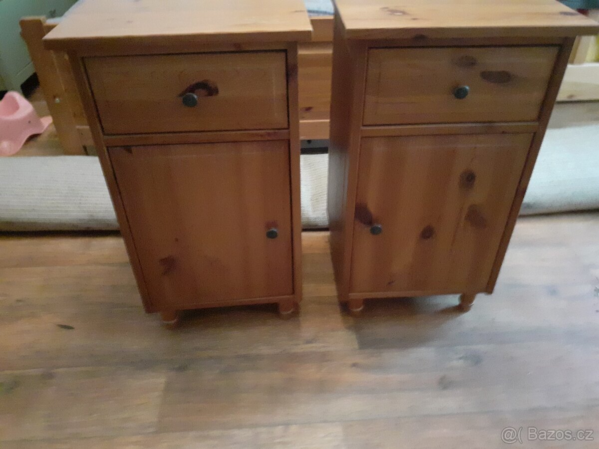 Ikea noční stolek Leksvik - 2