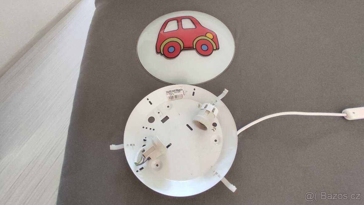 Dětské nástěnné světlo auto - 2