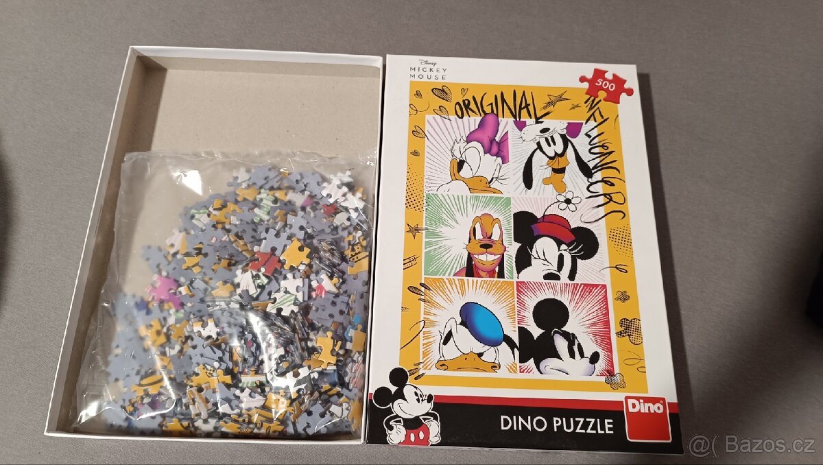 Puzzle DINO 500 ks - Mickeyho parta, Mickey mouse - 2