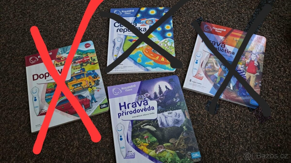 Albi tužka s knihou - 2