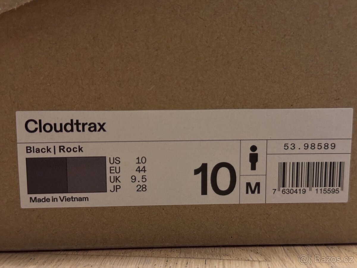 Nové boty ON Cloudtrax černé EU44 - 2