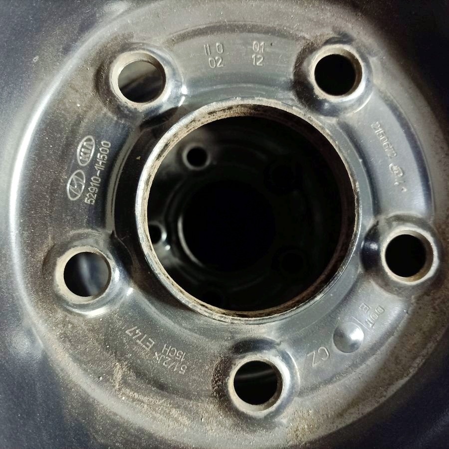 15" plechová kola – 5x114,3 – 5,5J x 15" ET47 - 2