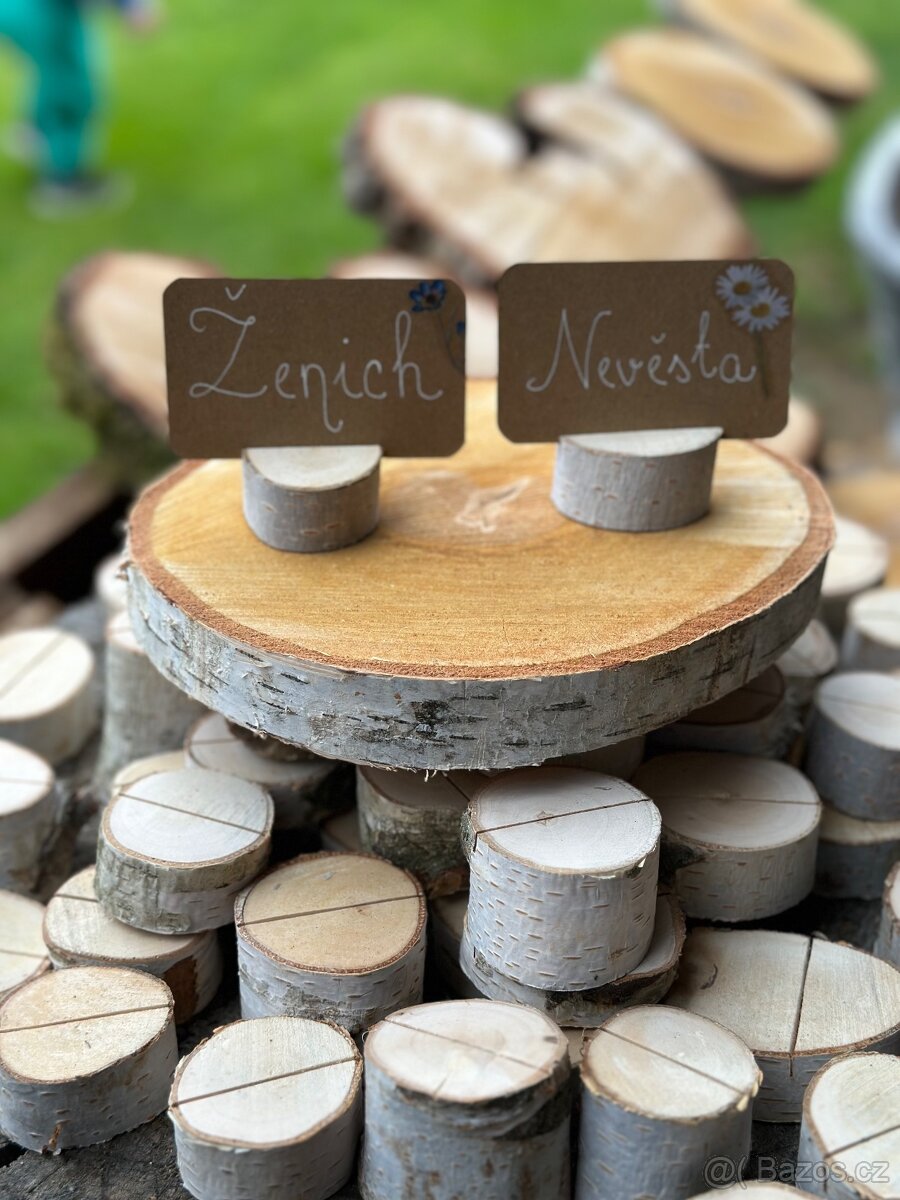 Držák jmenovek bříza - 2