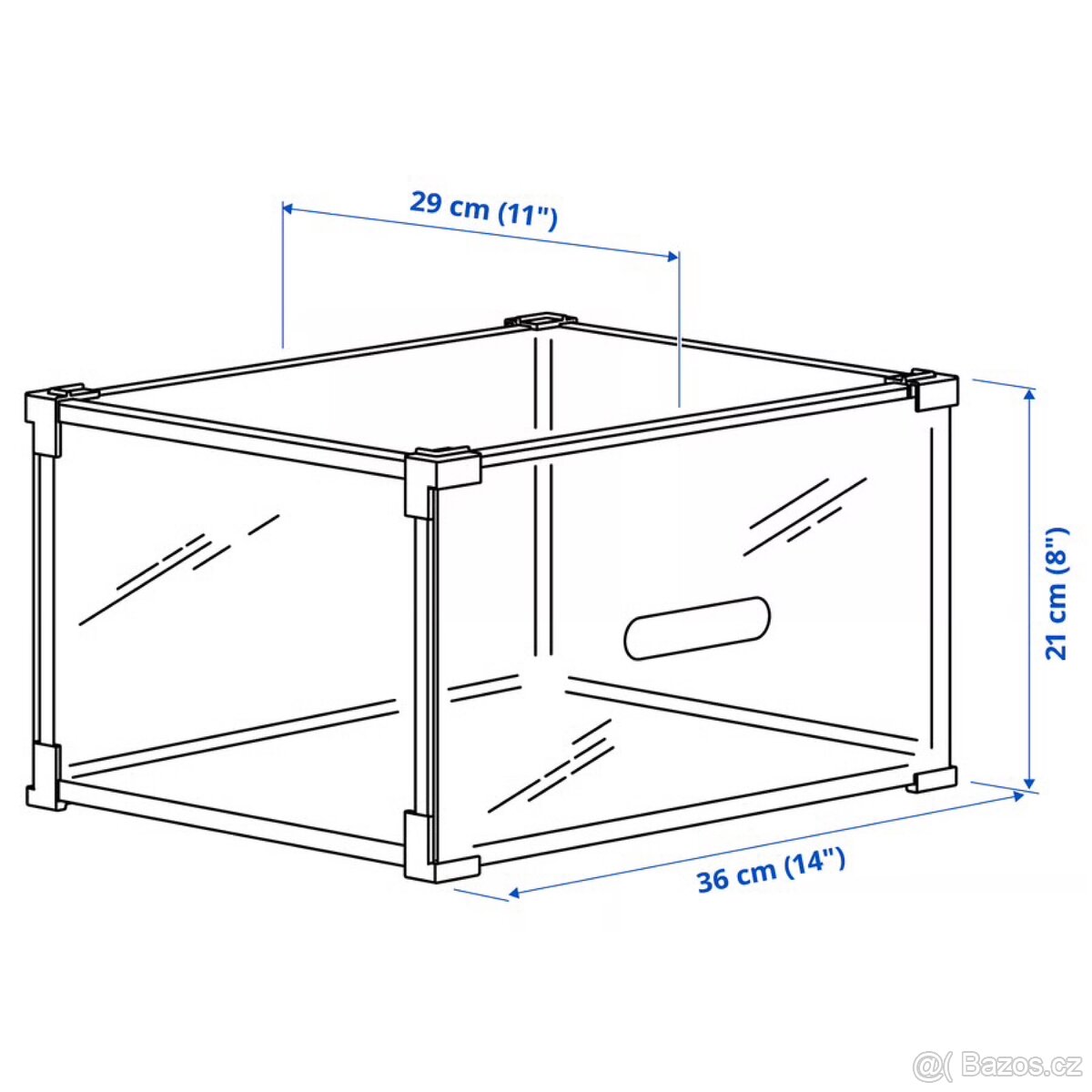 Ikea Skuffen botník - 2