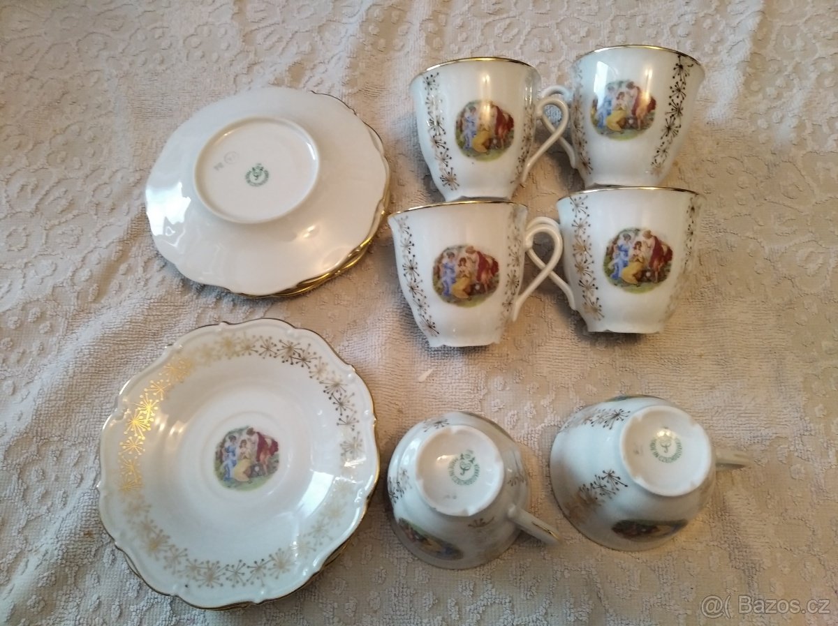stare porcelanove servisy na kavu moca nepouzire - 2